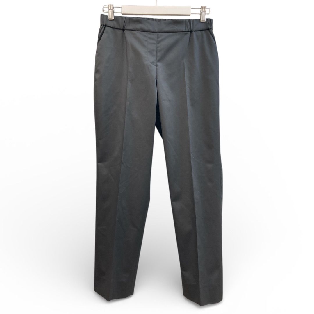 M fil エムフィル LIMONTA EAST パッカブルパンツ ストレッチ 後ろウエストゴム 定価23100 ブラック L レディース 春 ゴーゴー 草2788