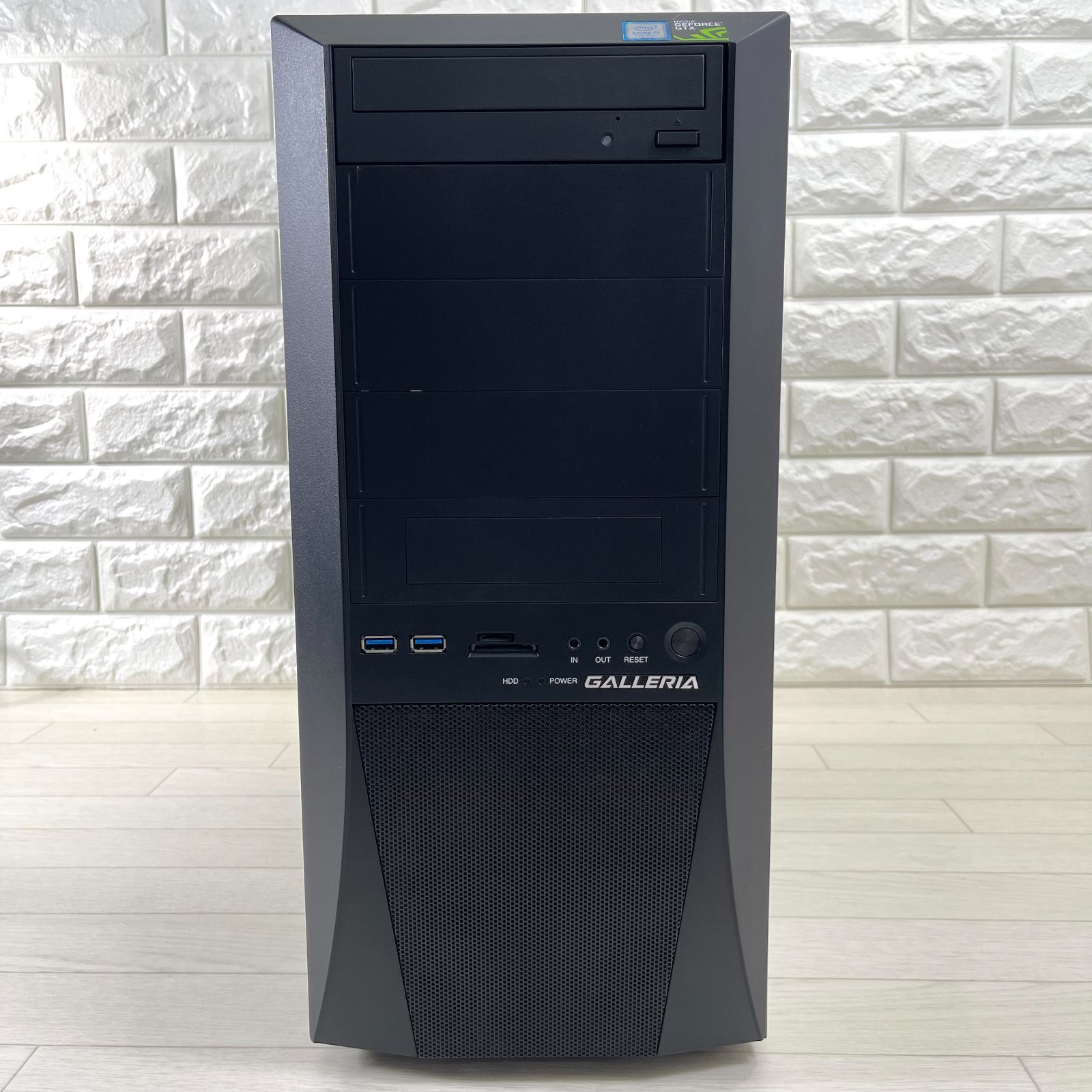 ゲーミングPC ガレリア corei7 7700 GTX1070Ti SSD 1TB