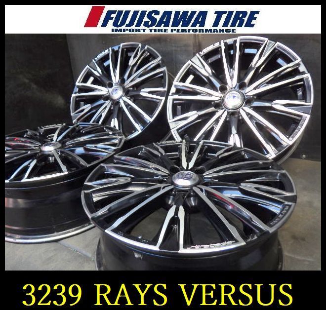 3239 A RAYS VERSUS 18 x 7 0 J 5 H 114 3 42 4本