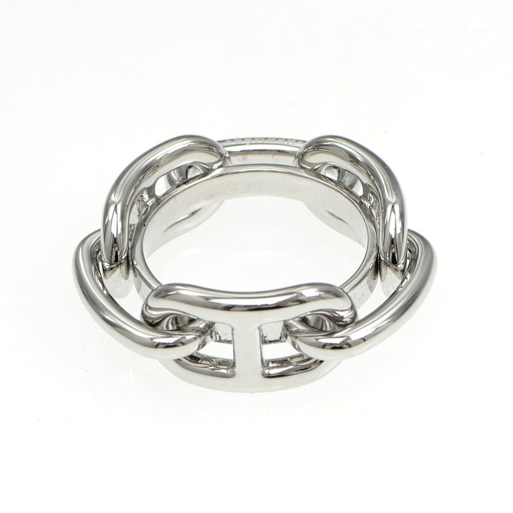 エルメス スカーフリング パルテノン　馬 シルバー エルメススカーフリングうま