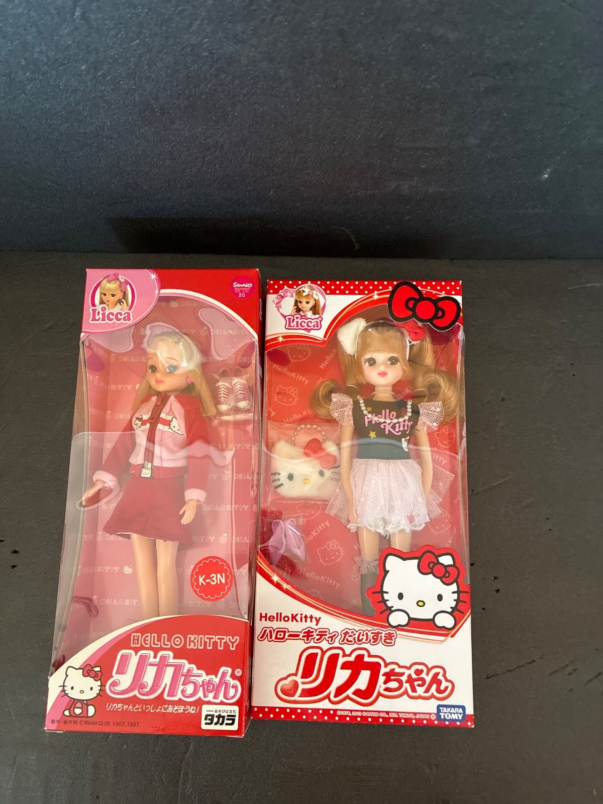 Hello Kitty リカちゃん 2体