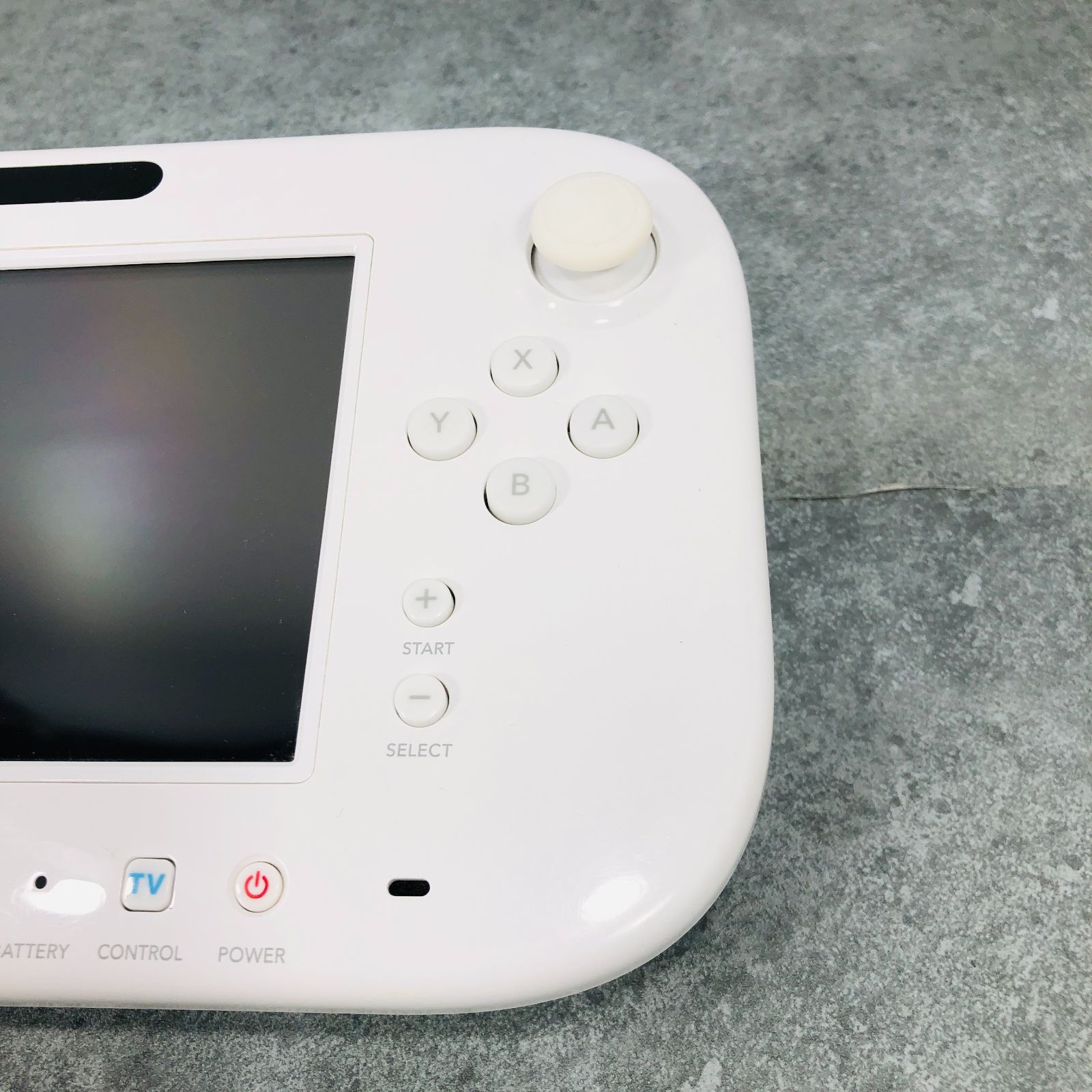 動作OK】WiiU ゲームパッド 白 shiro シロ パッドのみ 12-172 - メルカリ