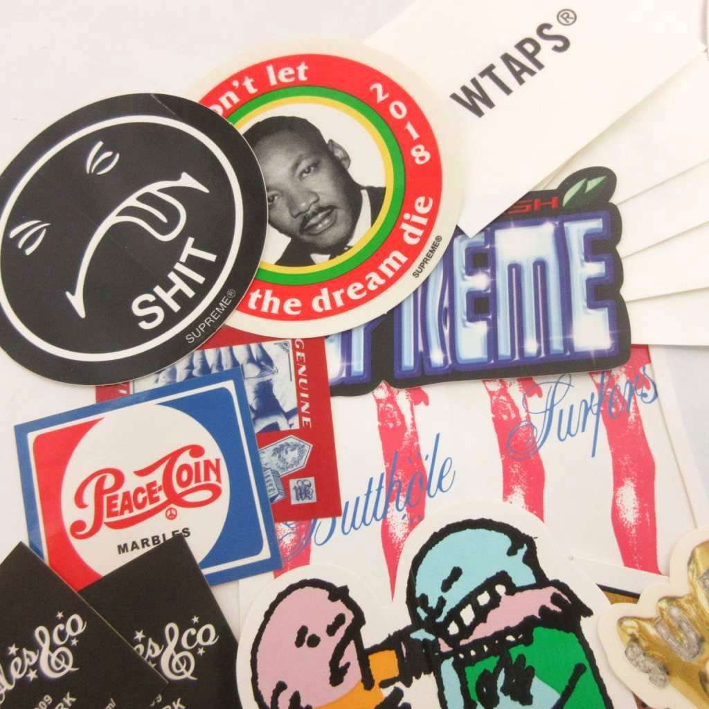 シュプリーム他 ステッカー シール ロゴ まとめ