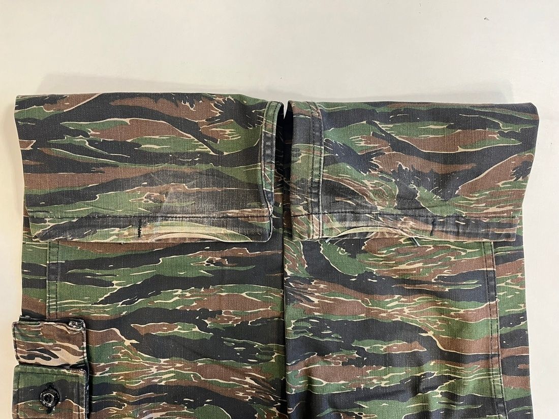 ダブルタップス WTAPS TROUSERS.COTTON TWILL. TIGER STRIPE