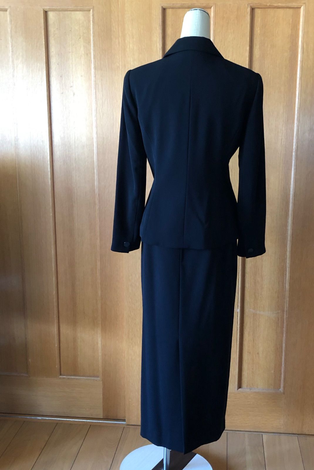 TOKYO IGIN トウキョウイギン 礼服 ブラックフォーマル 喪服 9号 M ジャケット ロングスカート セットアップ