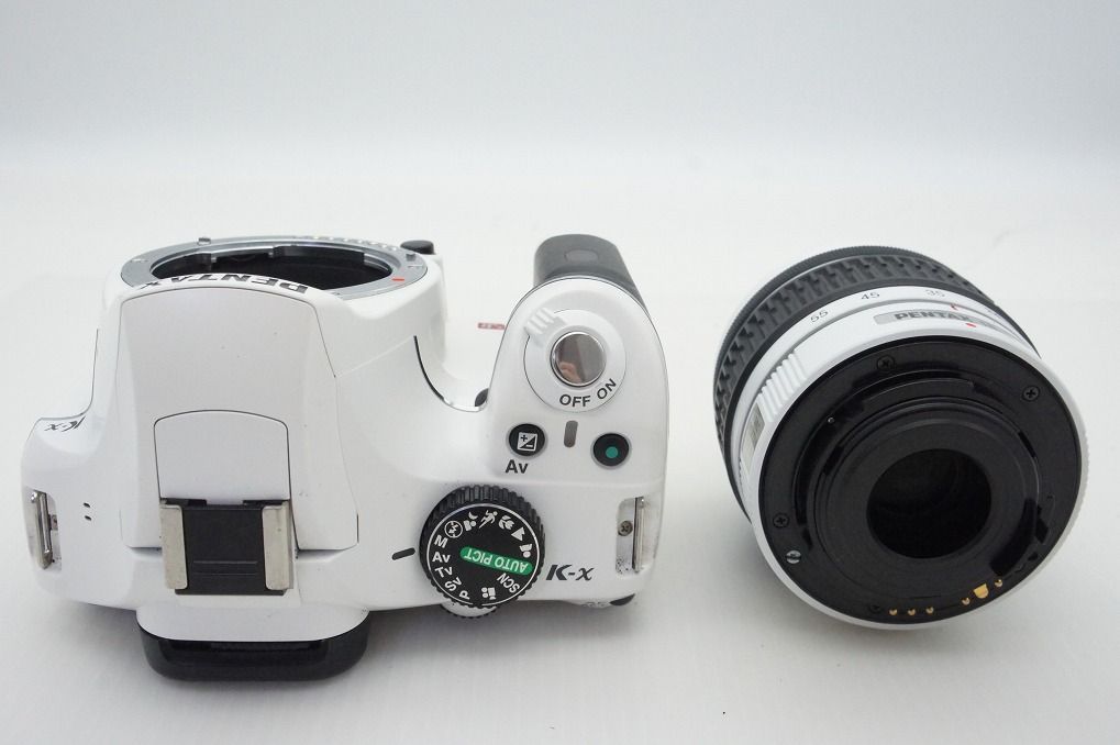 【極美品】PENTAX K-R ホワイト　レンズ 18-55 デジタル一眼カメラ ペンタックス、白いデジタル一眼「K-m white」 - 価格.com