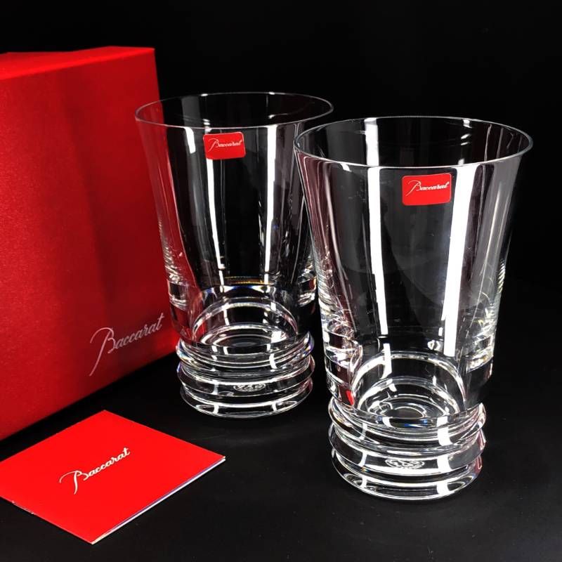 き Baccarat バカラ ベガ ハイボール ペア タンブラー クリスタルグラス クリア BC 540