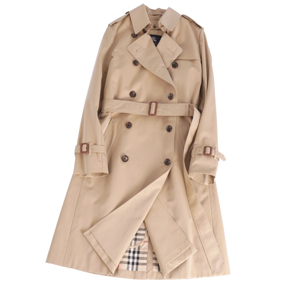 極美品 バーバリー ロンドン BURBERRY LONDON ライナー付き トレ