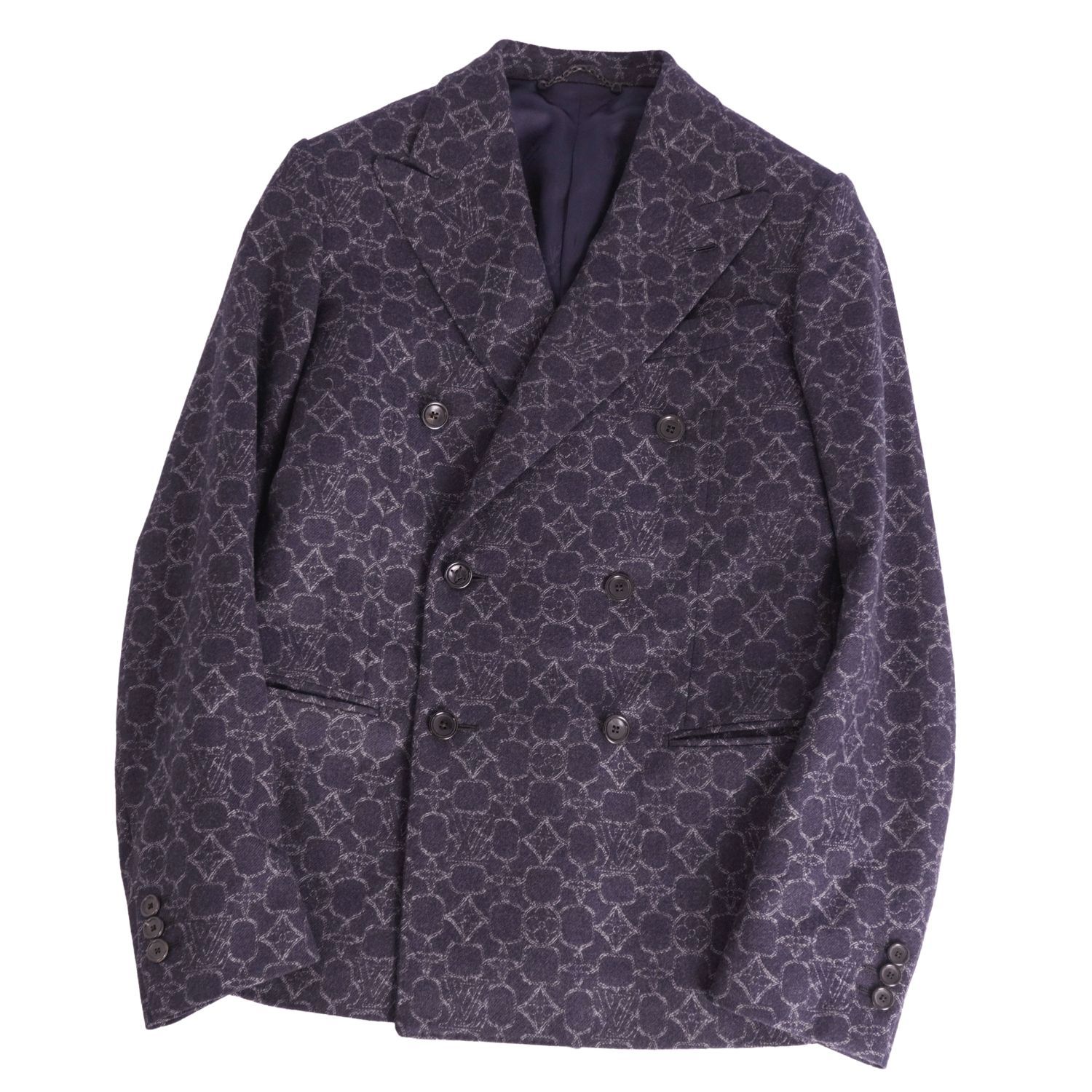 美品 LOUIS VUITTON スーツセットアップ モノグラム 英字 美品 LOUIS VUITTON スーツセットアップ モノグラム 英字 - メルカリ