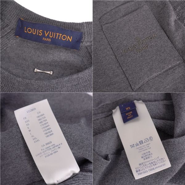極美品 ルイヴィトン LOUIS VUITTON ニット 2019 セーター ロ - メルカリ
