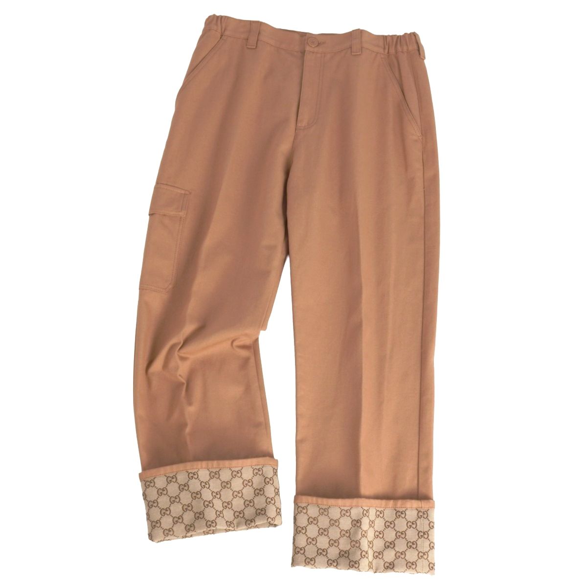 未使用 グッチ GUCCI パンツ ロングパンツ GG柄 コットン 未使用 グッチ GUCCI パンツ ロングパンツ GG柄 コットン