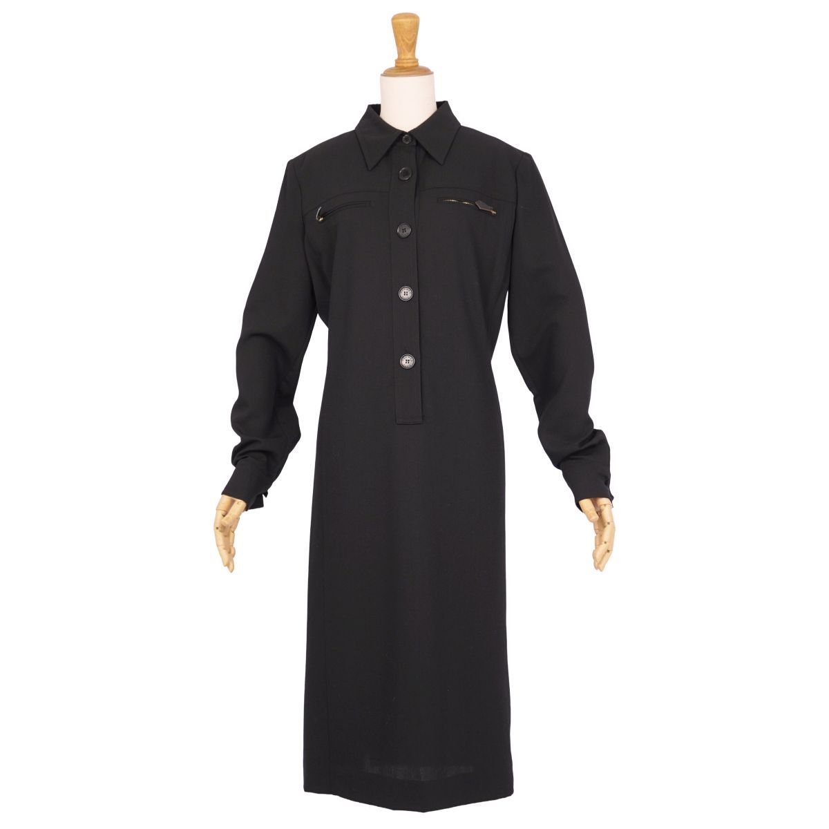 Vintage HERMES ワンピース シャツワンピース