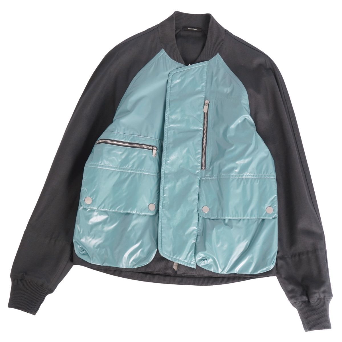 HERMES エルメス リバーシブル ジャケット ブルゾン 中古・古着通販】HERMES (エルメス) リバーシブルブルゾン ネイビー