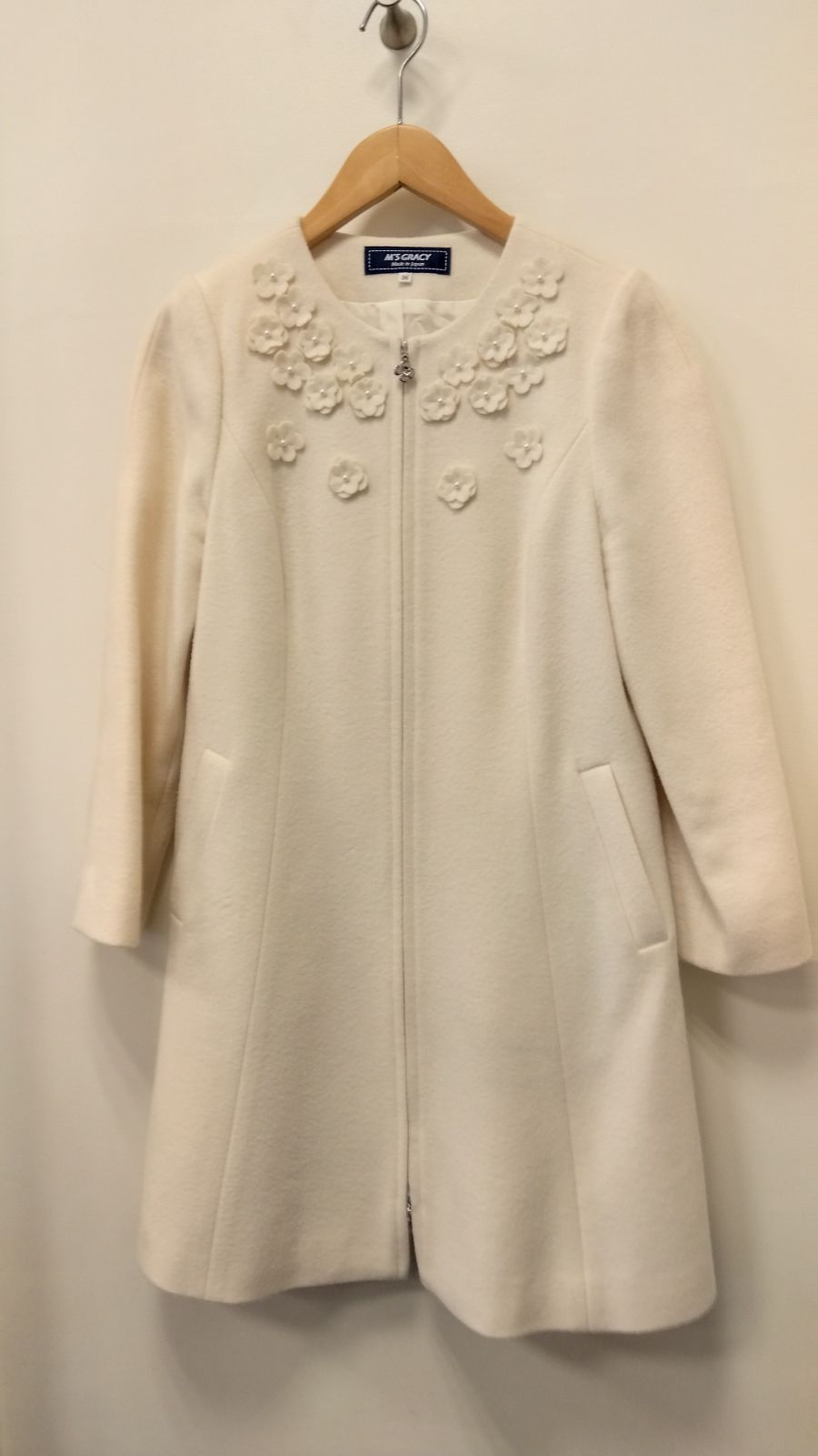 M2 エムズグレイシー MS GRACY コート ウールコート サイズ36 Sサイズ