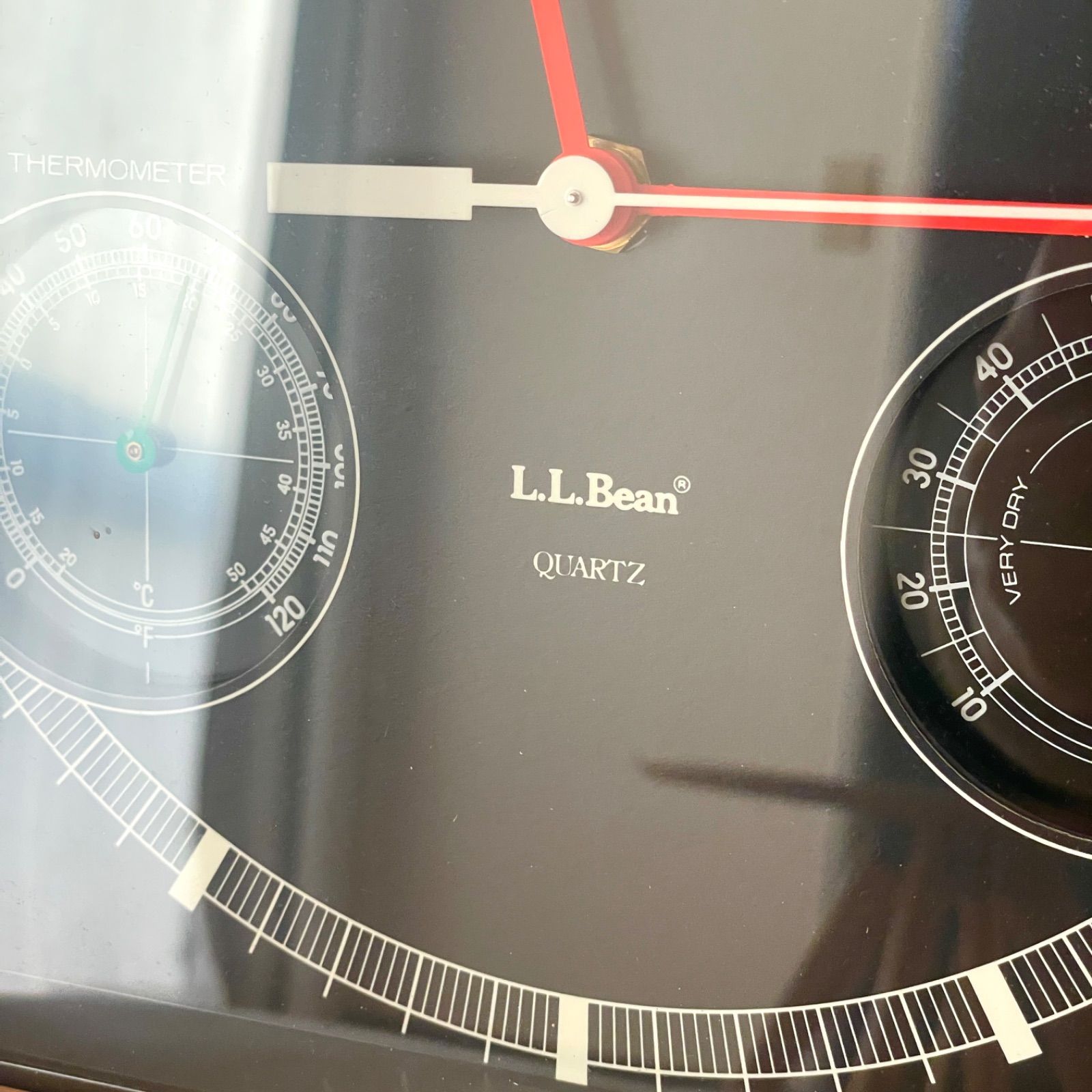 現品限り】エルエルビーン サンビーム ウェザーステーション クロック