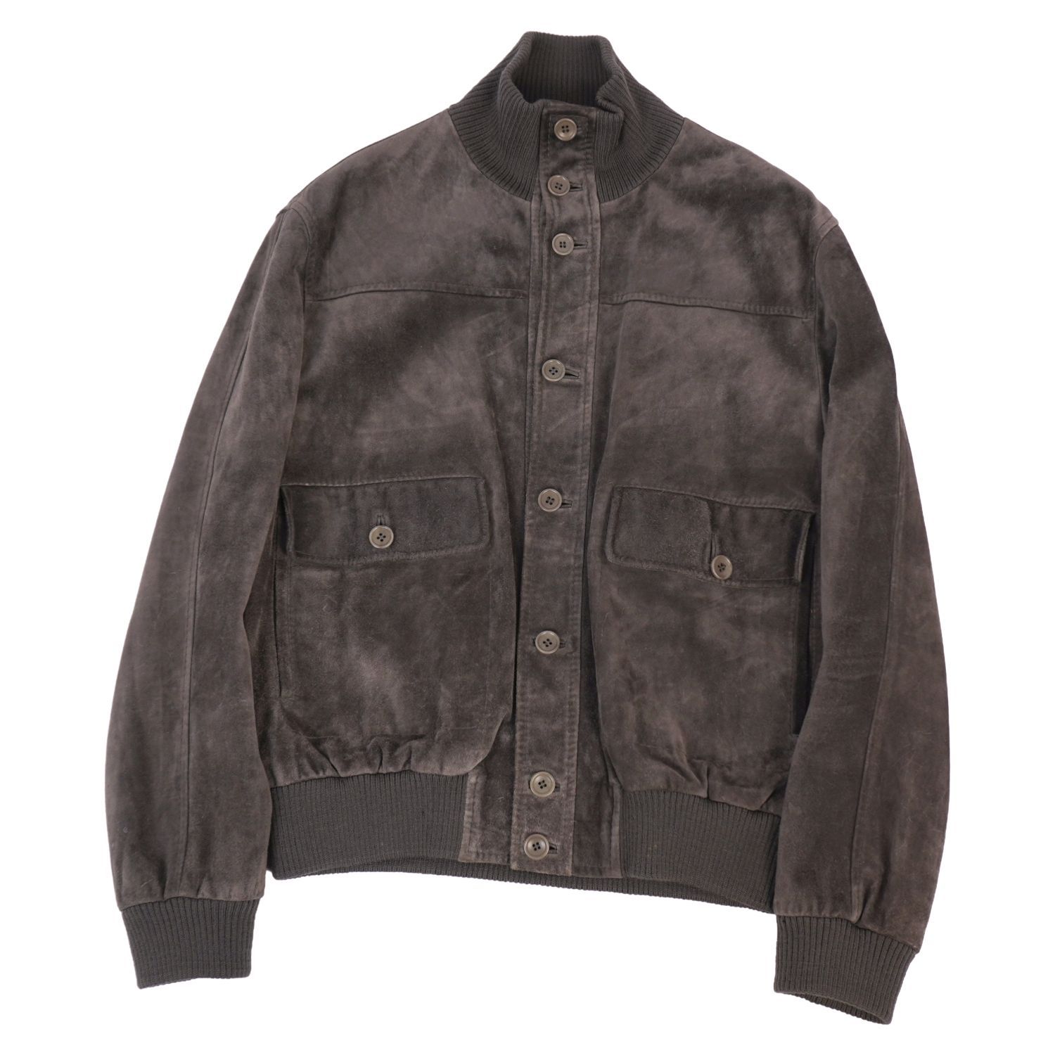 GUCCI グッチ ボンバージャケット レザーブルゾン 本革 50 超美品 レア グッチ GUCCI ジャケット ブルゾン レザージャケット ボンバー