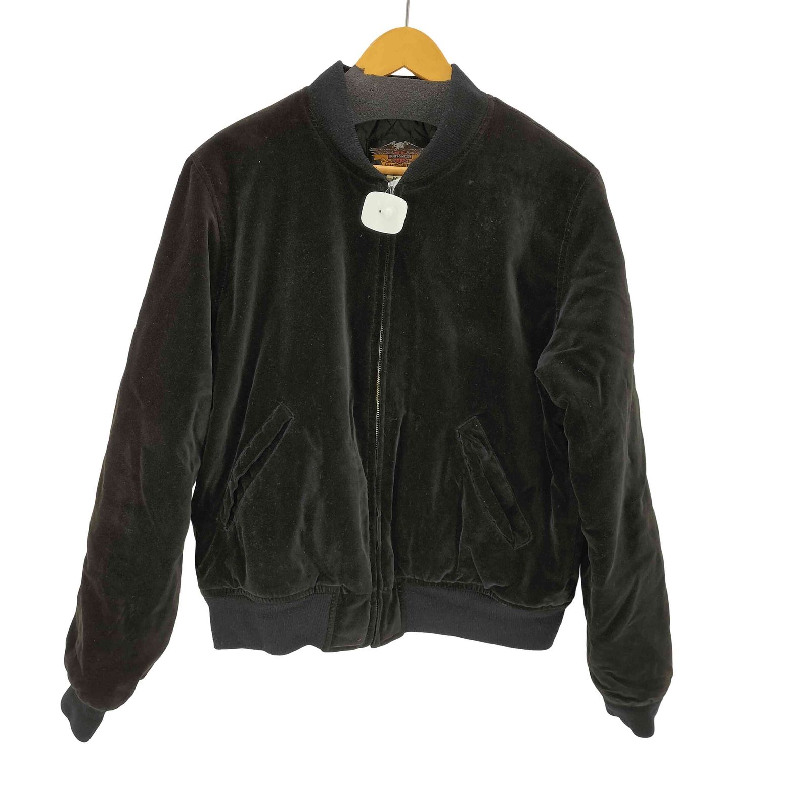 ハーレーダビッドソン HARLEY- 90 s 鷲 刺繍 ベルベットスカジャン メンズ import M
