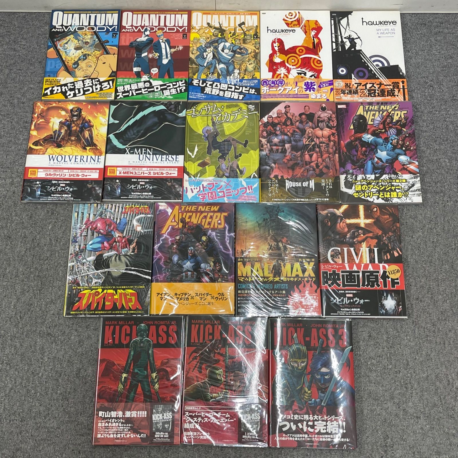 アメコミまとめ売り21冊セット NPA】アメコミ 17冊 まとめ 漫画 コミック