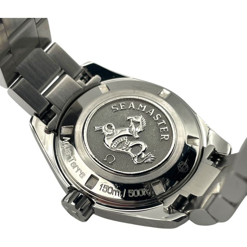 オメガ OMEGA シーマスター アクアテラ 150 M 231.10.30.60.06.001 グレー SS クオーツ レディース 腕時計