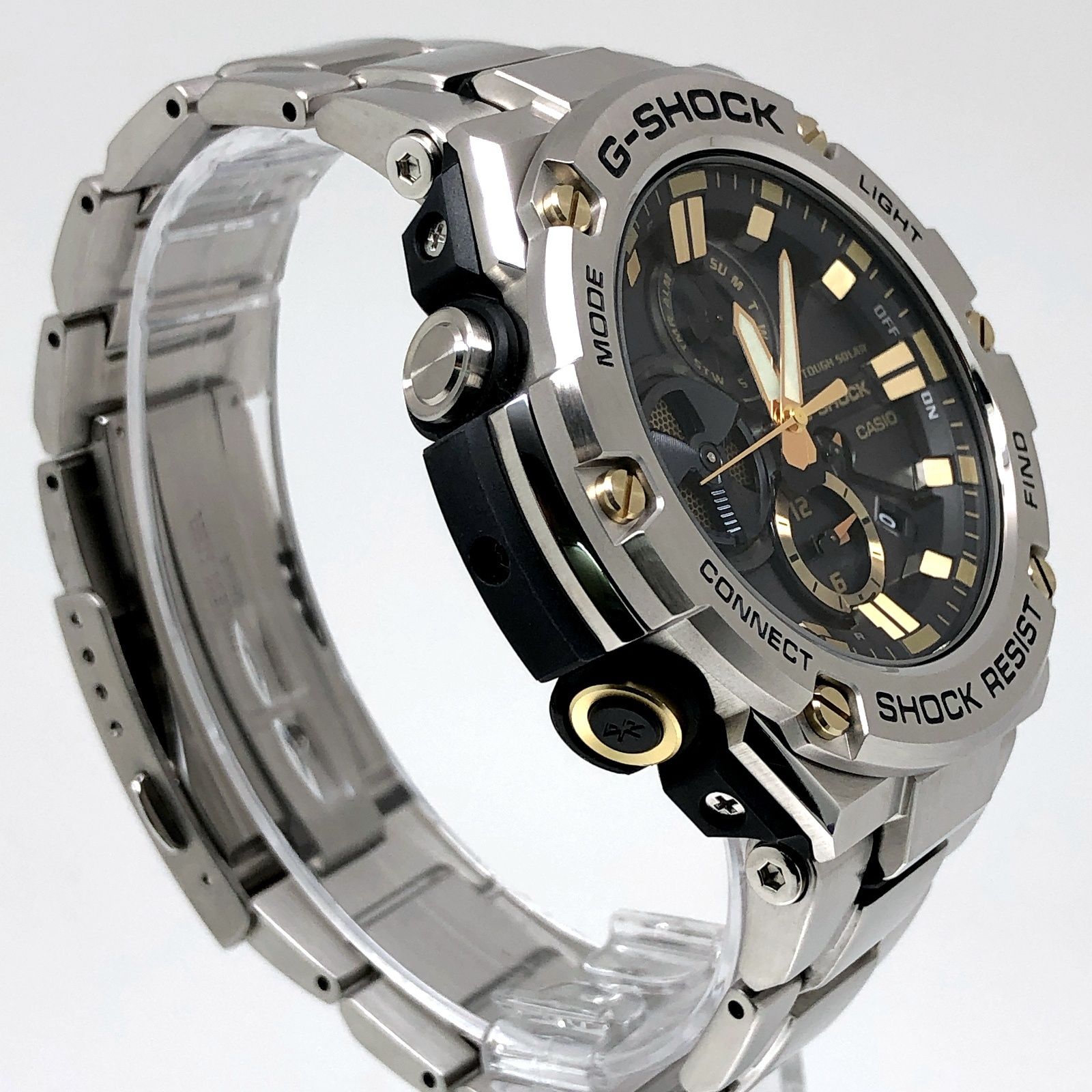 G-SHOCK ジーショック GST-B100D-1A9 G-STEEL タフソーラー Bluetooth
