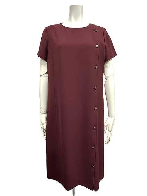 DAKS LONDON ダックスロンドン レディース 9号 半袖ワンピース＿S 10＿セルモアから ＿s 0139 r 10