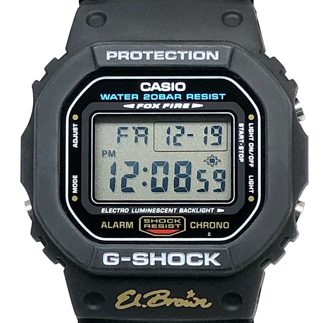 G-SHOCK ジーショック DW-5600E EL.Brown THA GOLDEN ERA エルブラウン 黄金期 コラボモデル スピード 2006年12月発売 G-SHOCK ジーショック DW-5600E EL.Brown THA GOLDEN ERA エルブラウン