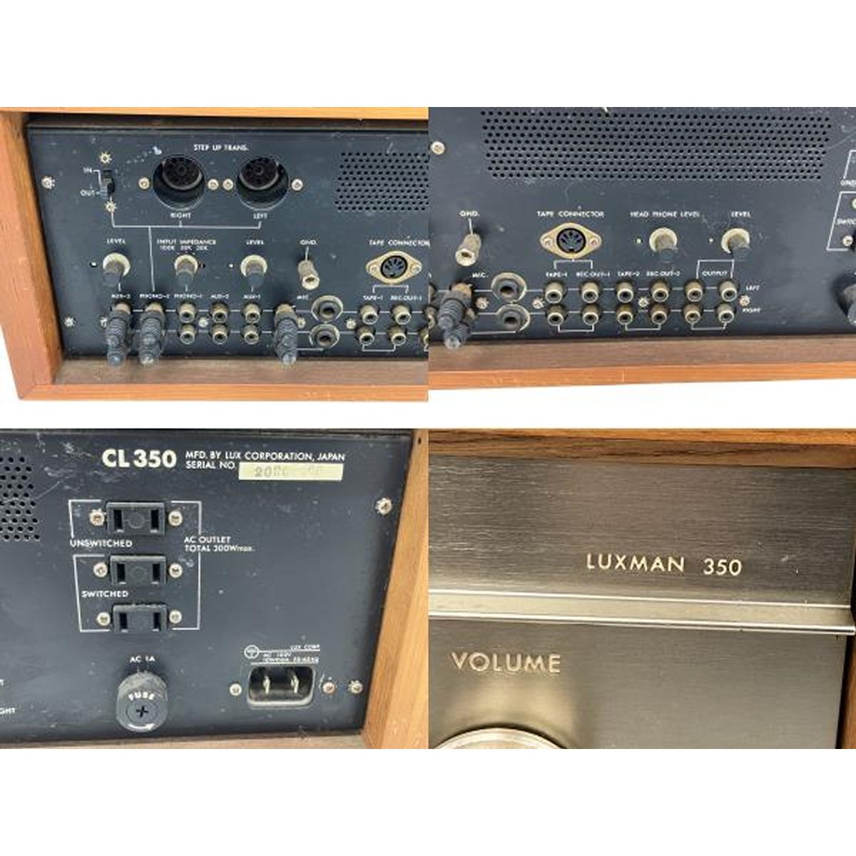 LUXMAN ラックスマン CL350 コントロール アンプ 音響機器 ジャンク