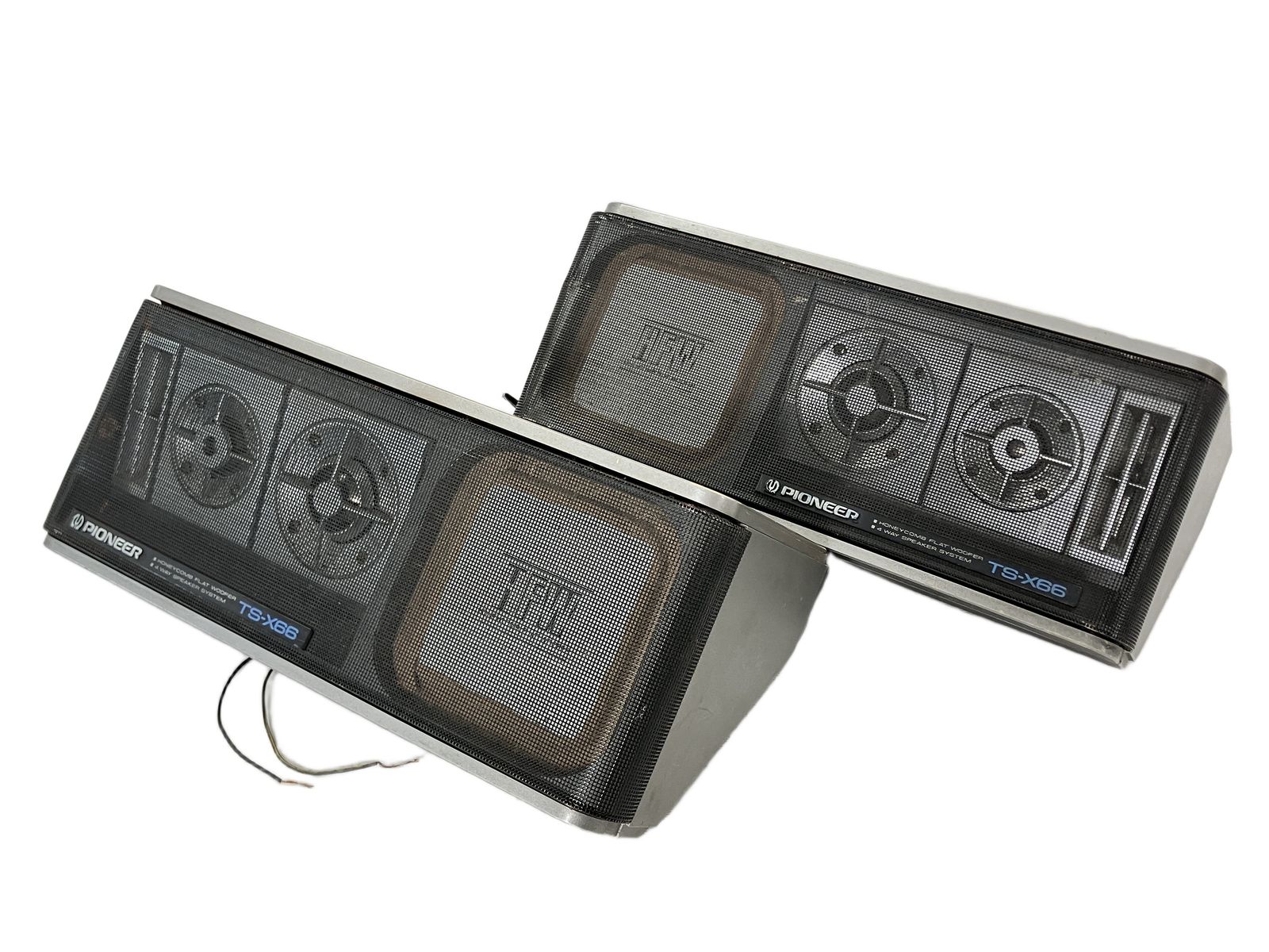 PIONEER TS-X 66 パイオニア カロッツェリア カーオーディオ スピーカー ペア 4 WAY 音響機器