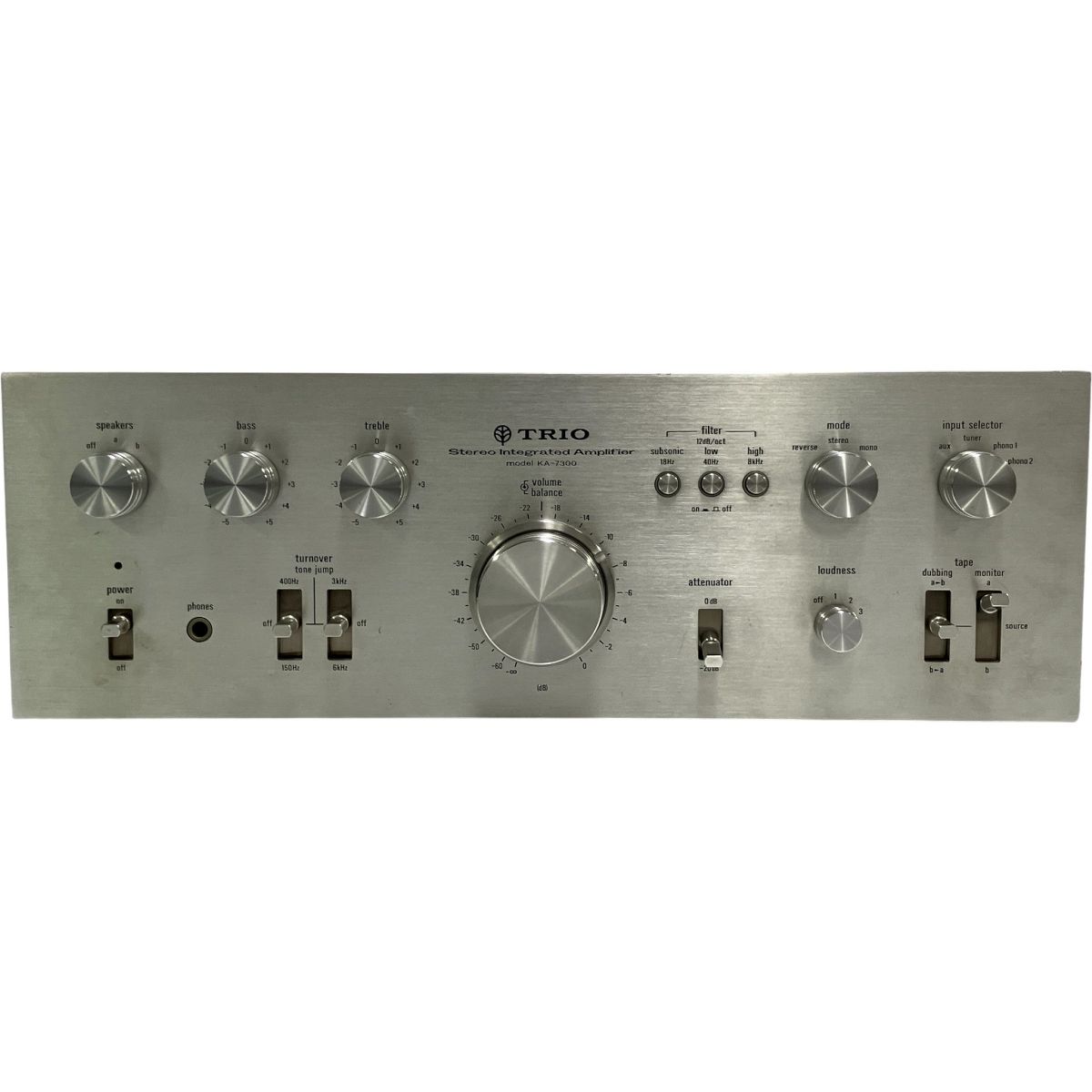 TRIO KA-7300 プリメインアンプ オーディオ 音響 機器 トリオ ジャンク
