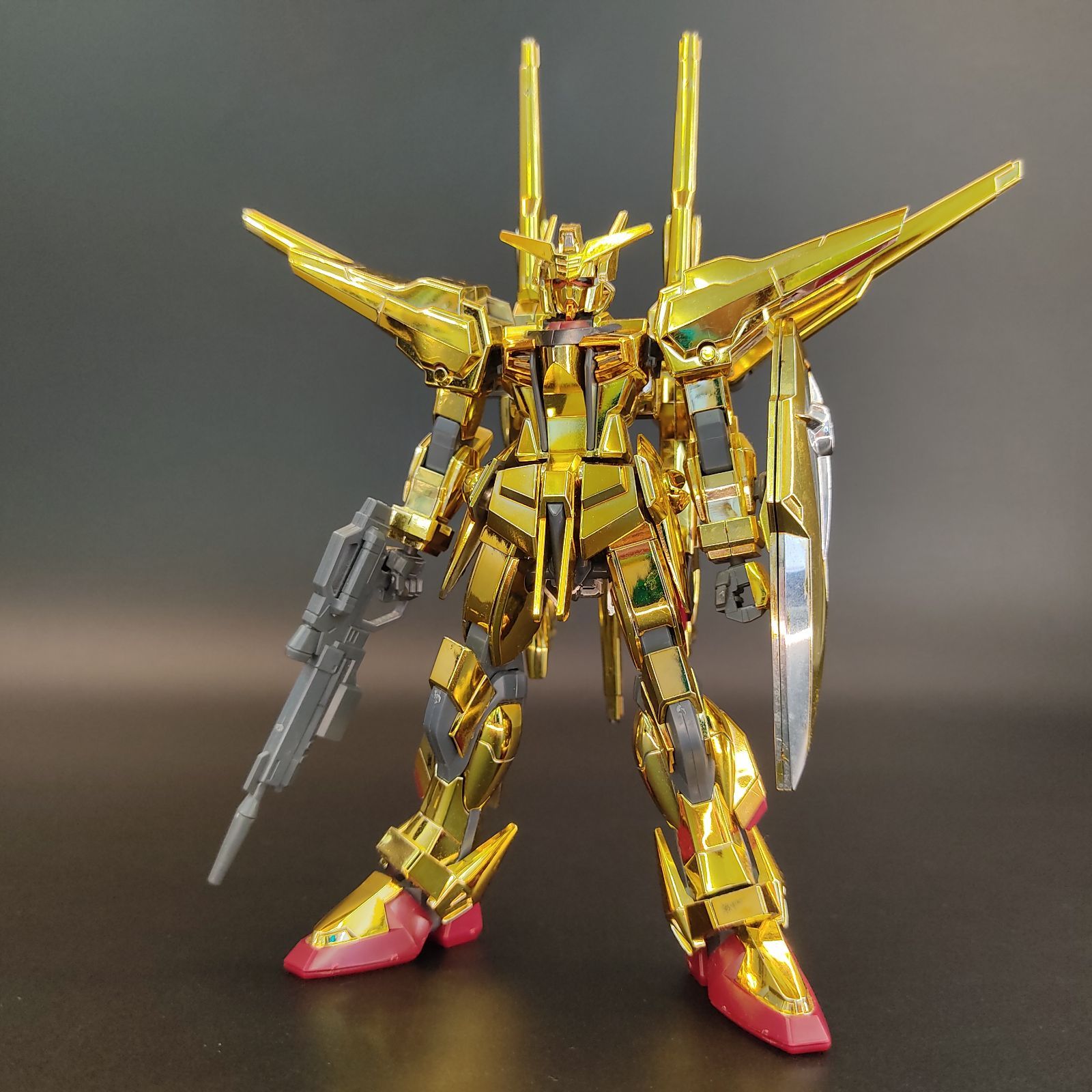 ガンプラ ジャンク品+α ガンプラ【ジャンク品】 HG 1/144 シラヌイアカツキガンダム バンダイ