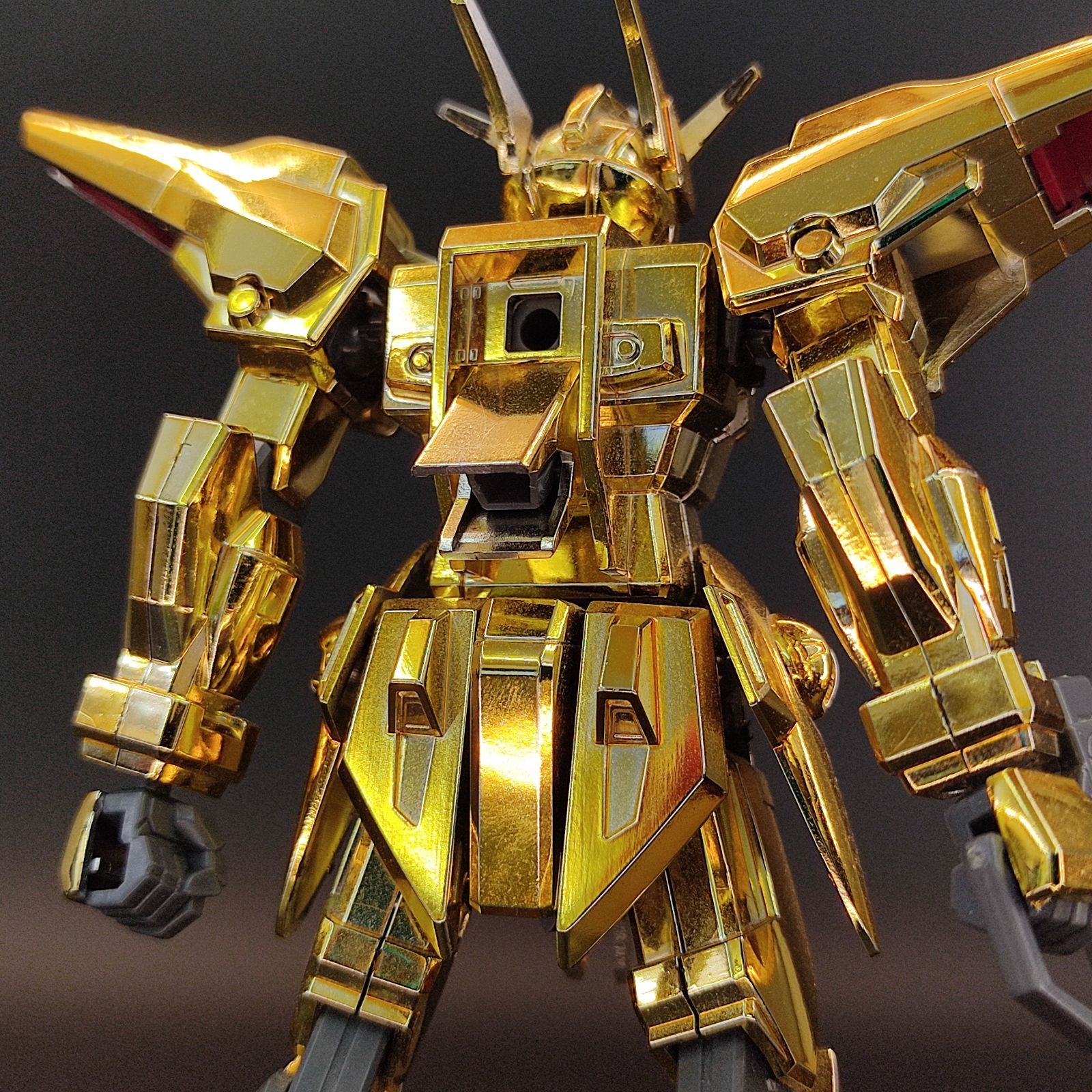 ガンプラ【ジャンク品】 HG 1/144 シラヌイアカツキガンダム バンダイ