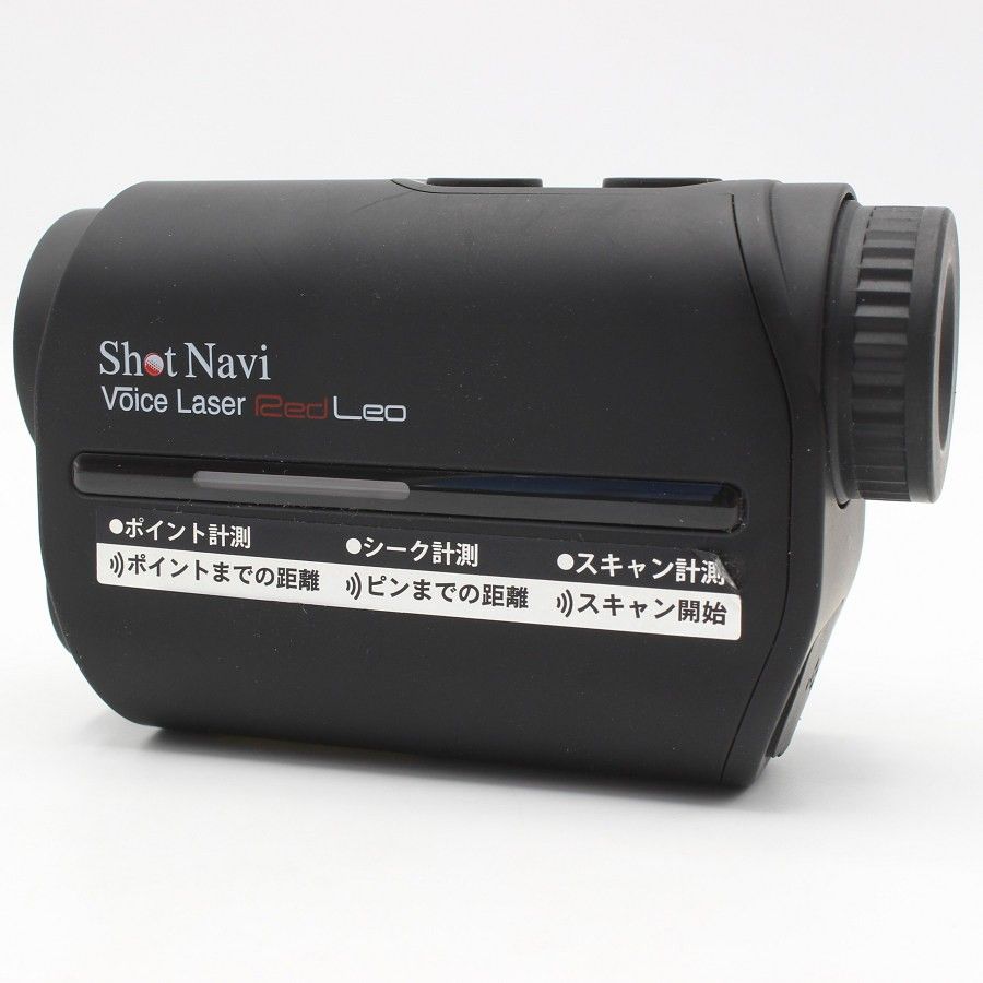 ShotNavi Voice Laser Red Leo BK ブラック レーザー距離計測器