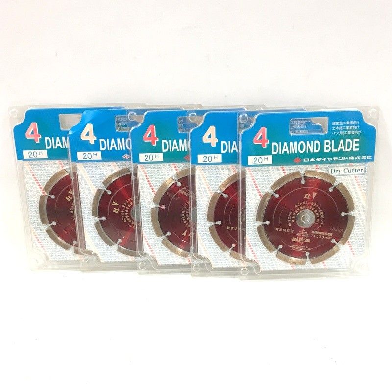 日本ダイヤモンド ダイヤモンドホイール ELV-4 セット 精密切断 研削 高精度 ELVシリーズ 用ダイヤモンドホイール DW 3739