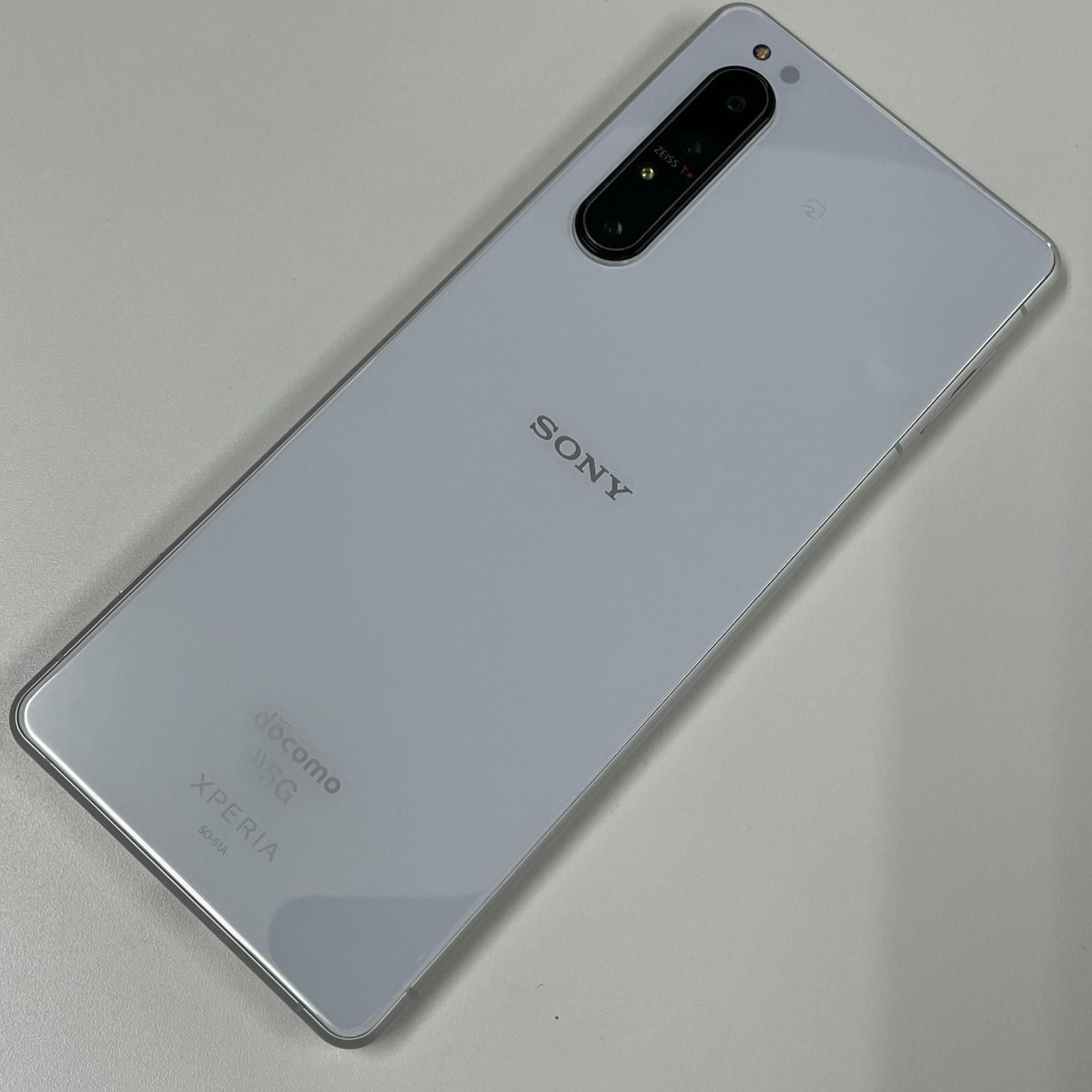 docomo Xperia 1 II SO-51A ショップ White SONY SO-51A Xperia 1 II