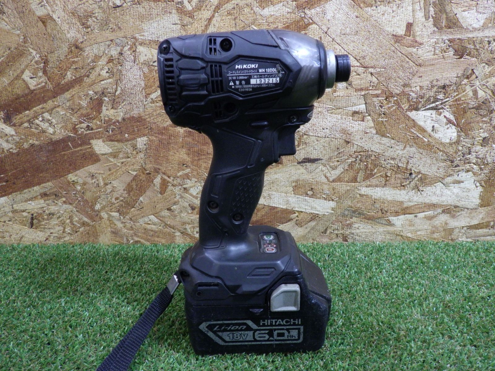 日立 インパクトドライバー バッテリー 充電器 ケースセット 電動工具 大工道具 品