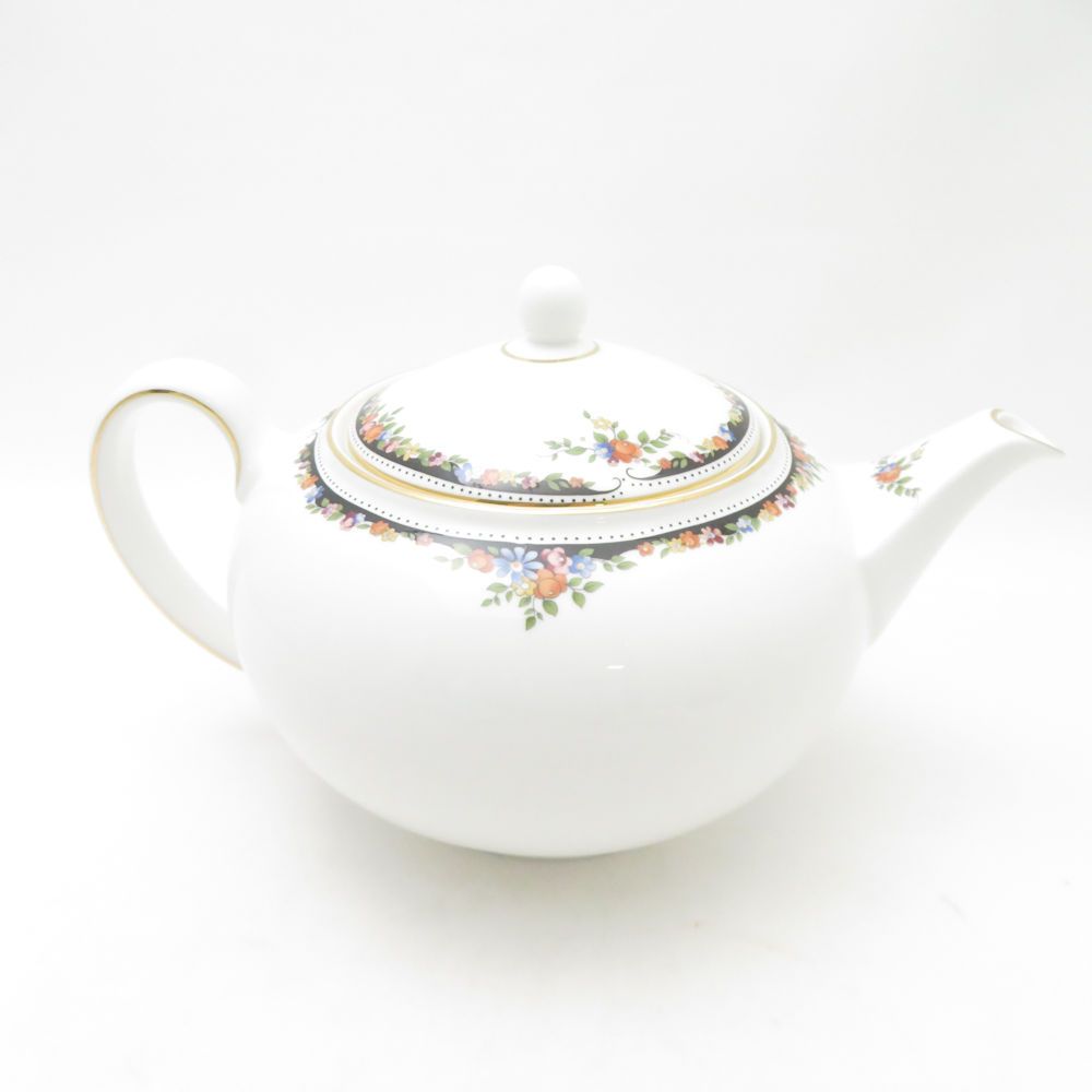 ウェッジウッド オズボーン ティーポット 茶器 花柄