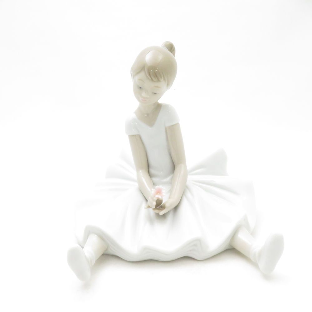 美品 NAO ナオ 1456 夢見るバレリーナ フィギュリン 陶器人形 置物