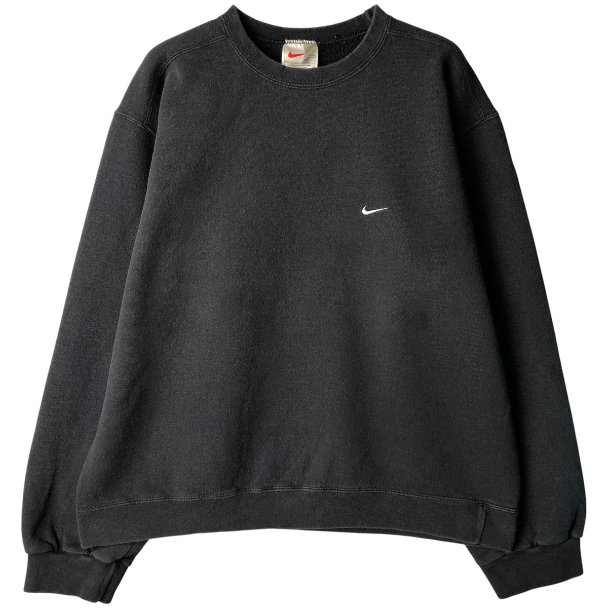 古着 90年代 ナイキ NIKE ワンポイントロゴスウェットシャツ トレーナー USA製 メンズL相当 ヴィンテージ/eaa598778