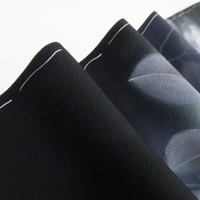 ❁tomihisa❁ 濡れ描き友禅作家 高橋峰陵 落款 色褪せぬ華 薔薇を抱いて艶を挿す 着物 正絹 仕付け糸付 トールサイズ 訪問着 4781