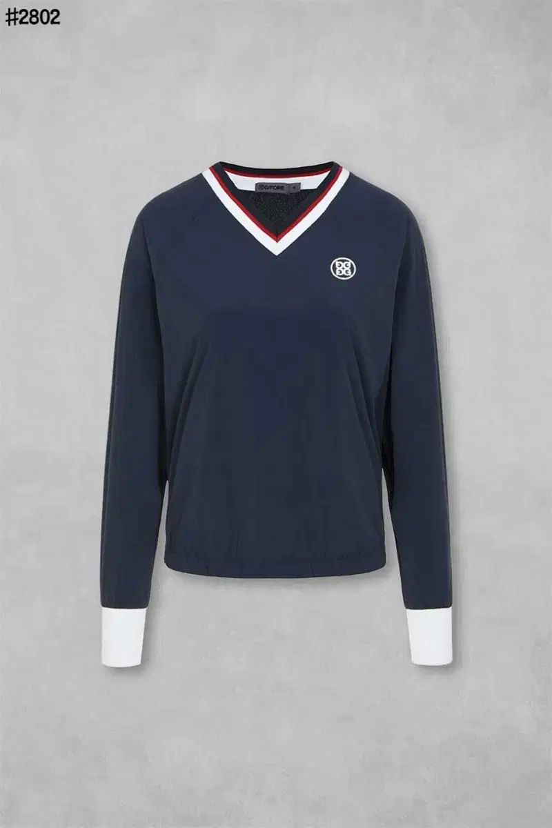 G FORE ジーフォア ウーブン ニット ハイブリッド Vネック プルオーバー