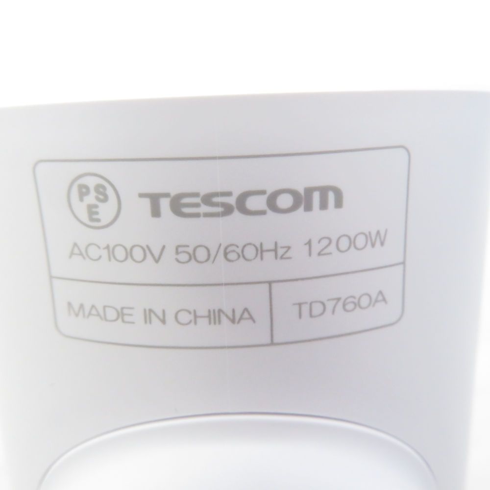 TESCOM テスコム TD 760 A マイナスイオン ヘアドライヤー BN 4328