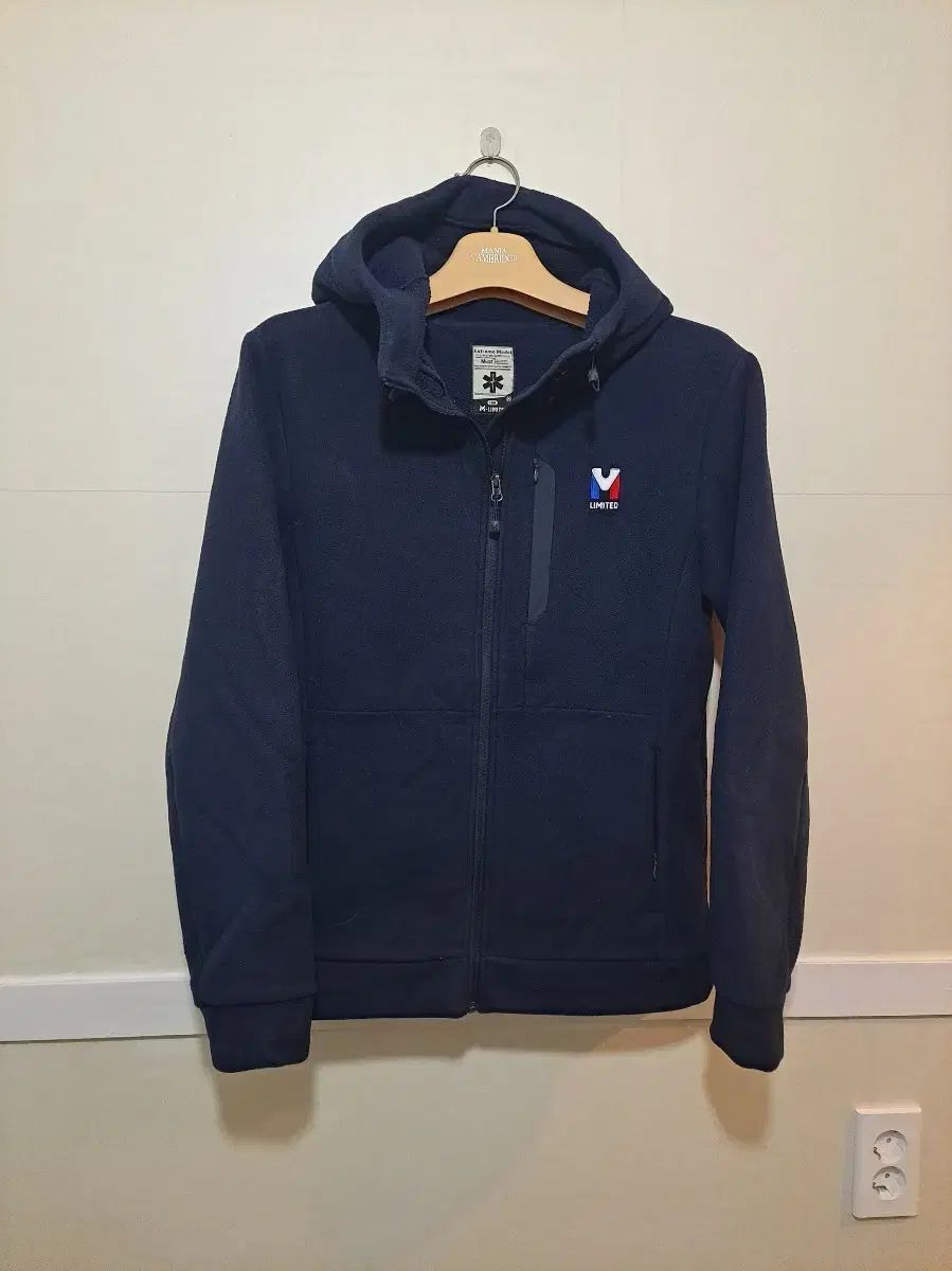 ミレー LIMITED ネイビー フード ジップアップ 100 サイズ