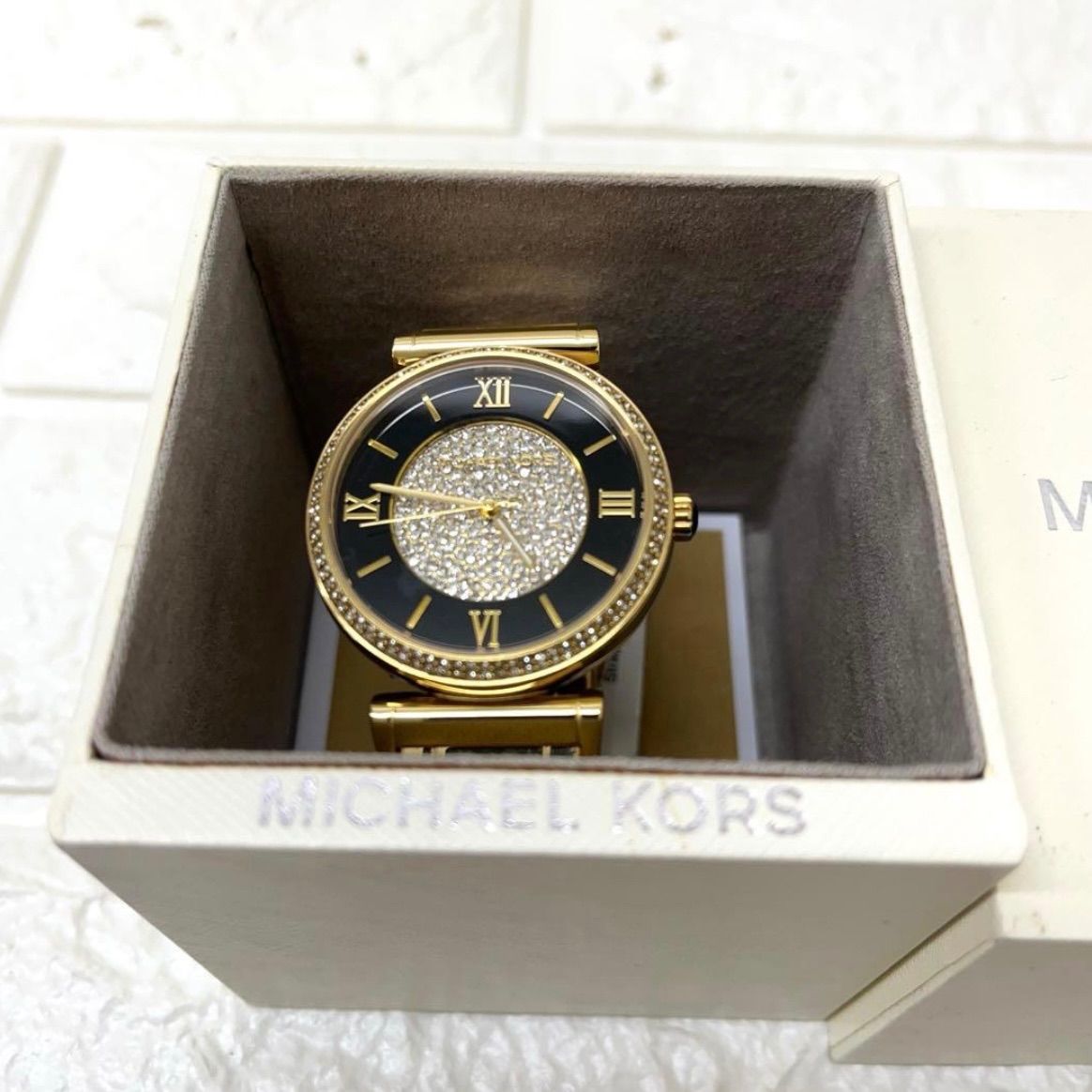 タグ付き未使用品】MICHAEL KORS レディース 時計 不動 マイケルコース 