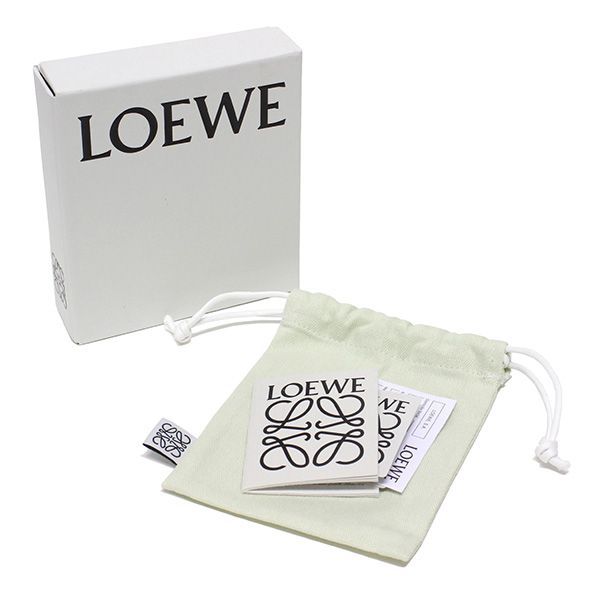  26 SS モデル ロエベ LOEWE ANAGRAM SQUARE アナグラム スクエア コインカードホルダー 1100 BLACK 2026 goods フラグメントケース 小物