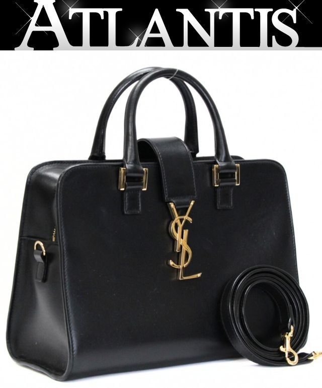 美品 イヴサンローラン YVES SAINT LAURENT ベイビーカバス 2WAYバック