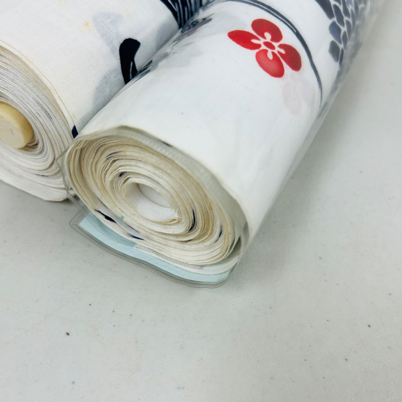 綿浴衣 反物 3本 反物まとめ売り リメイク材料 m-707 - メルカリ