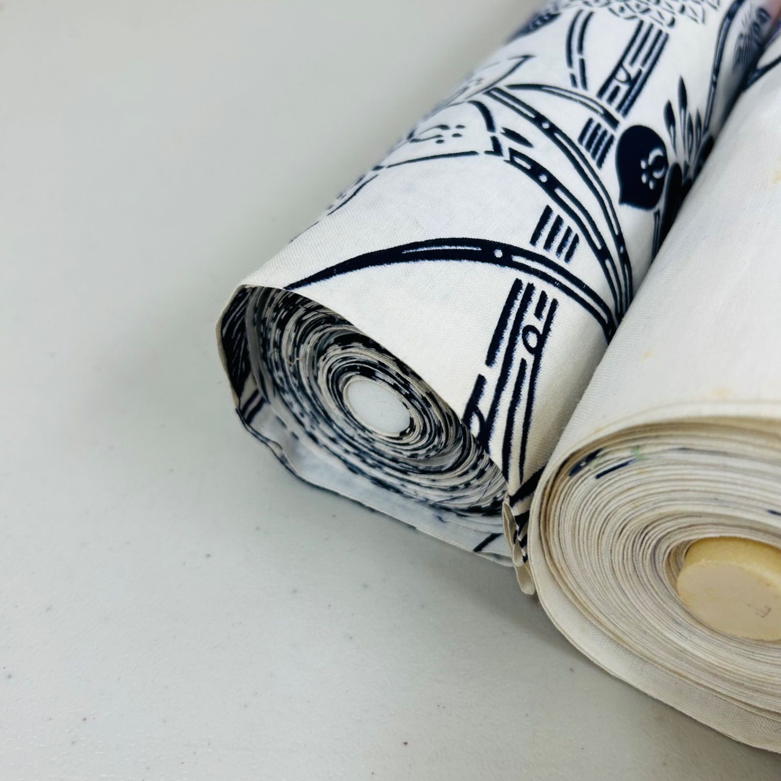 綿浴衣 反物 3本 反物まとめ売り リメイク材料 m-707 - メルカリ