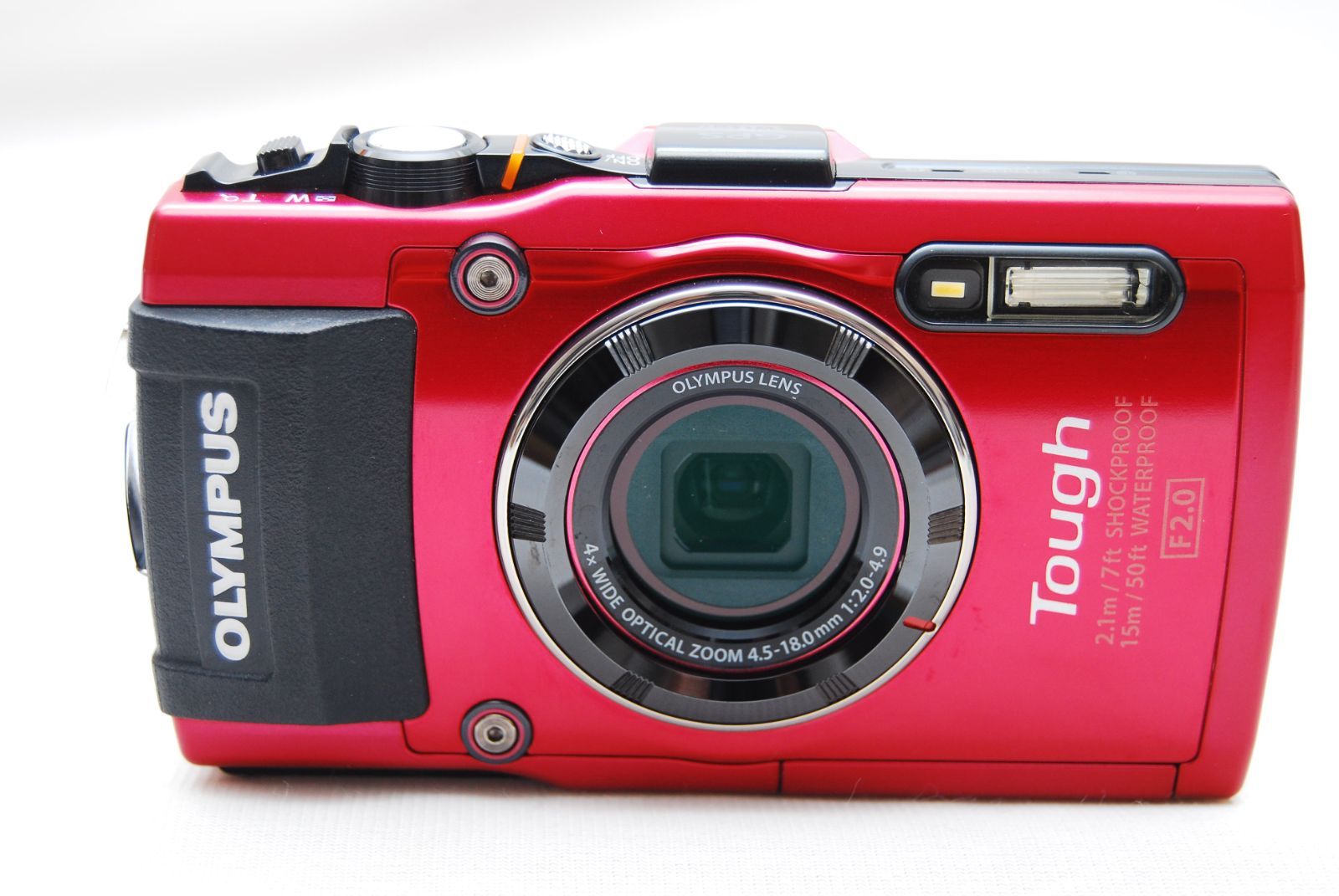 OLYMPUS デジタルカメラ STYLUS TG 4 Tough レッド オリンパス
