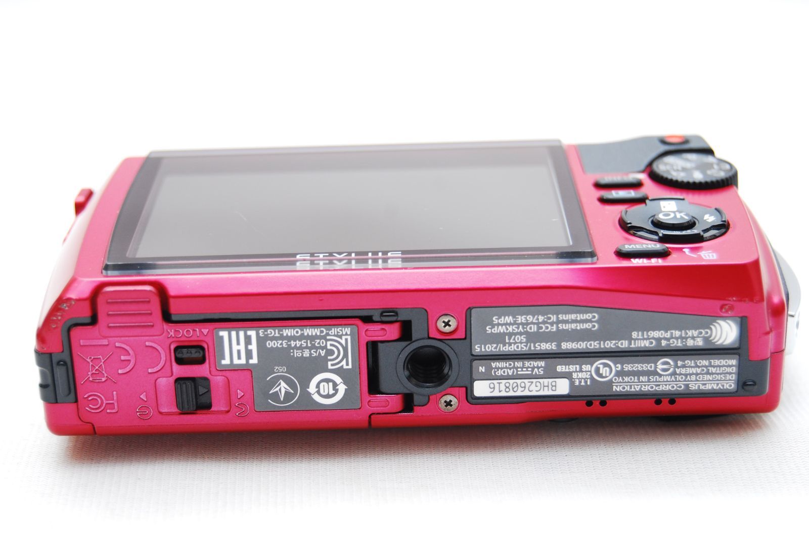  OLYMPUS デジタルカメラ STYLUS TG 4 Tough レッド オリンパス コンパクトデジタルカメラ デジタルカメラ