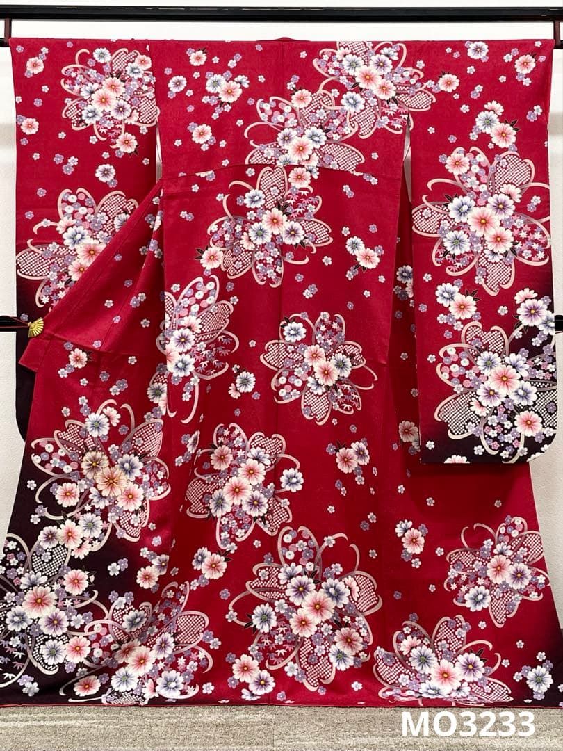 振袖 金駒 紋意匠 桜 身丈167cm 撥水加工済 MO3233 - メルカリ